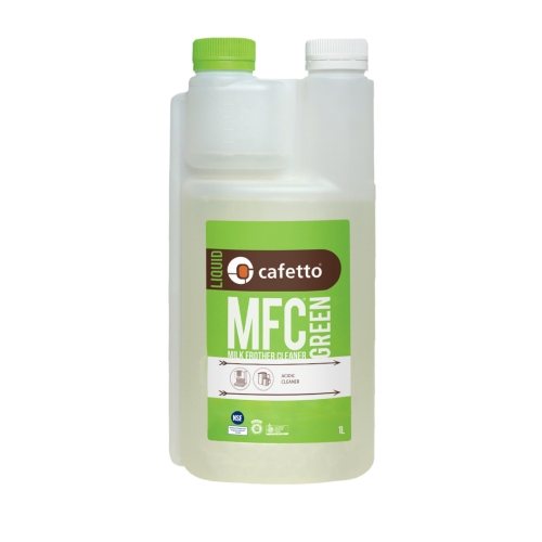 Cafetto MFC Green Yeşil Süt Köpürtücü Temizleyici – 1 Litre × 6 Adet