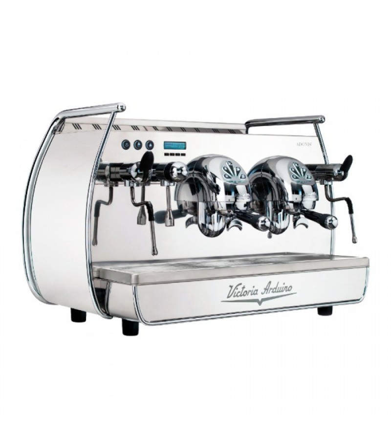 Victoria Arduino Adonis 1905 2 gruplu profesyonel espresso makinesi paslanmaz çelik